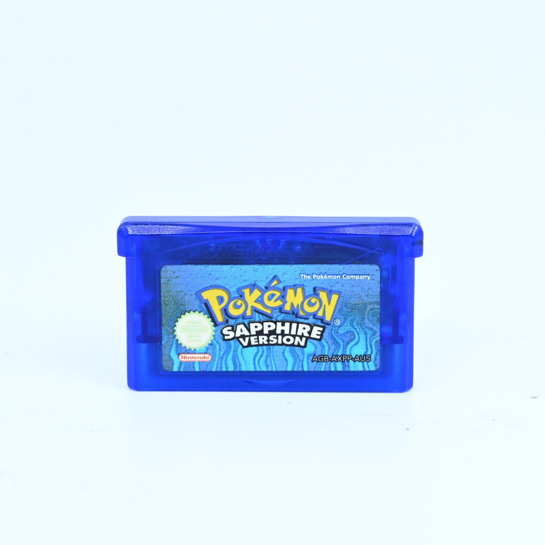 Pokemon Sapphire Version - Nintendo Gameboy Advance / GBA Boxed Game - PAL