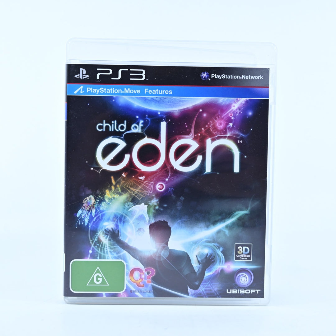 Child of Eden - Sony Playstation 3 / PS3 Game + Manual - MINT DISC!