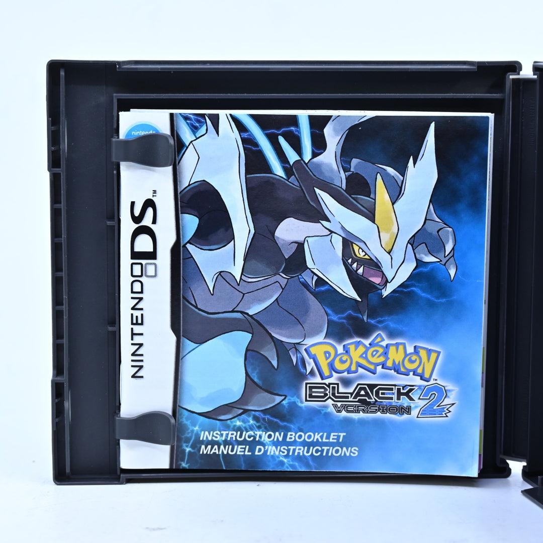 Pokemon Black 2 - Nintendo DS Game - Region Free + Manual - FREE POST!