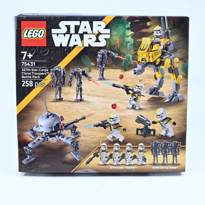 SEALED! LEGO 75431 Star Wars - 327th Star Corps Clone Troopers Battle Pack - Toy