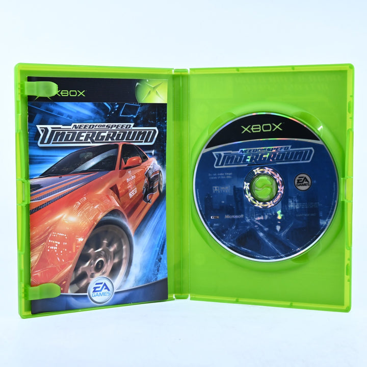 Need for Speed Underground - Original Xbox Game + Manual - PAL - MINT DISC!