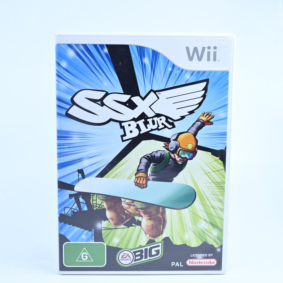 SSX Blur - Nintendo Wii Game + Manual - PAL - MINT DISC!