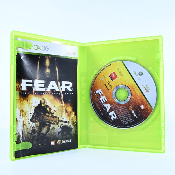 F.E.A.R. - Xbox 360 Game + Manual - PAL - MINT DISC! FEAR