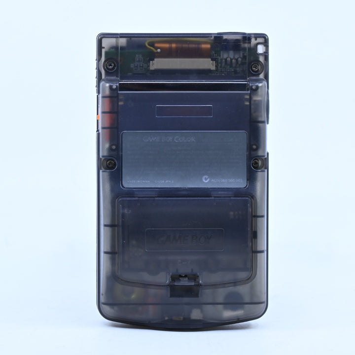 Clear Black Gameboy Color IPS - Nintendo Gameboy Color / GBC Console - CGB-001