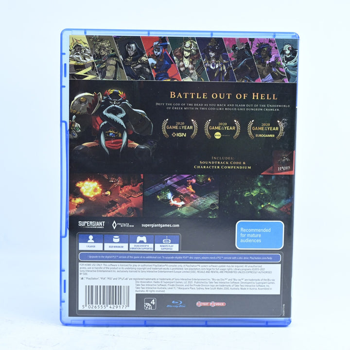Hades - Sony Playstation 4 / PS4 Game - FREE POST!