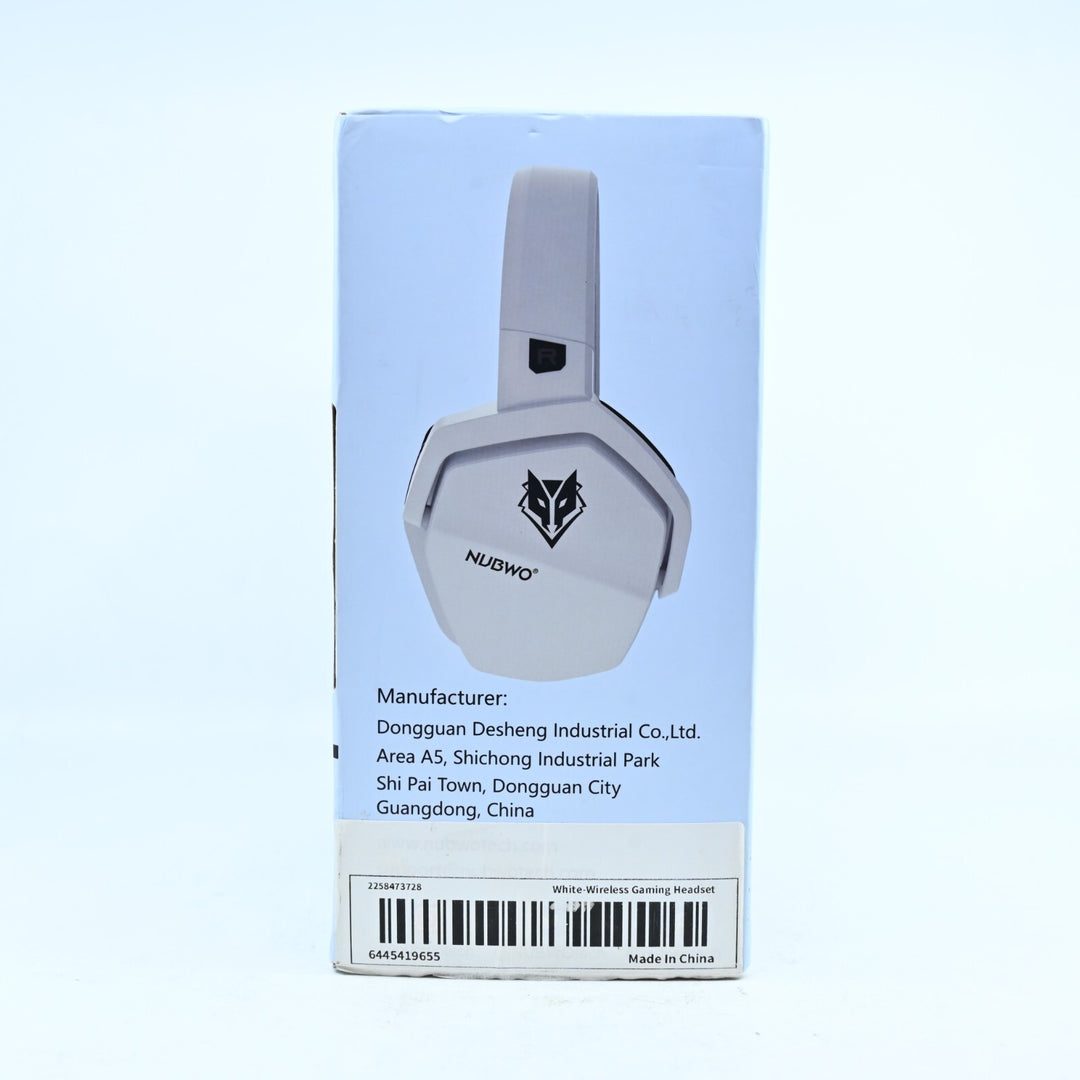 Nubwo G06 Gaming Headset White Wireless