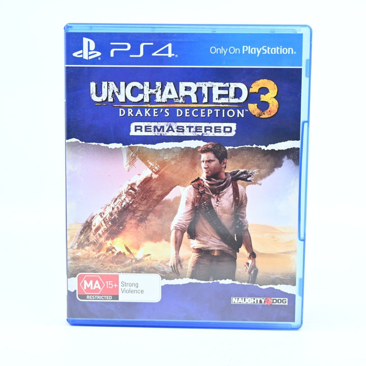 Uncharted 3: Drake's Deception Remastered - Sony Playstation 4 / PS4 Game