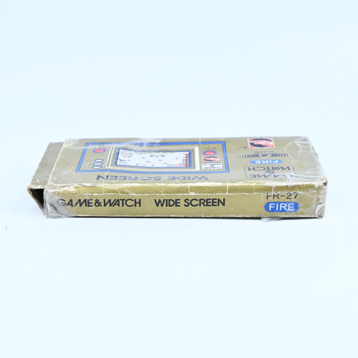 Fire - FR-27 - Futuretronics - No Battery Cover - Game &amp; Watch Boxed Console
