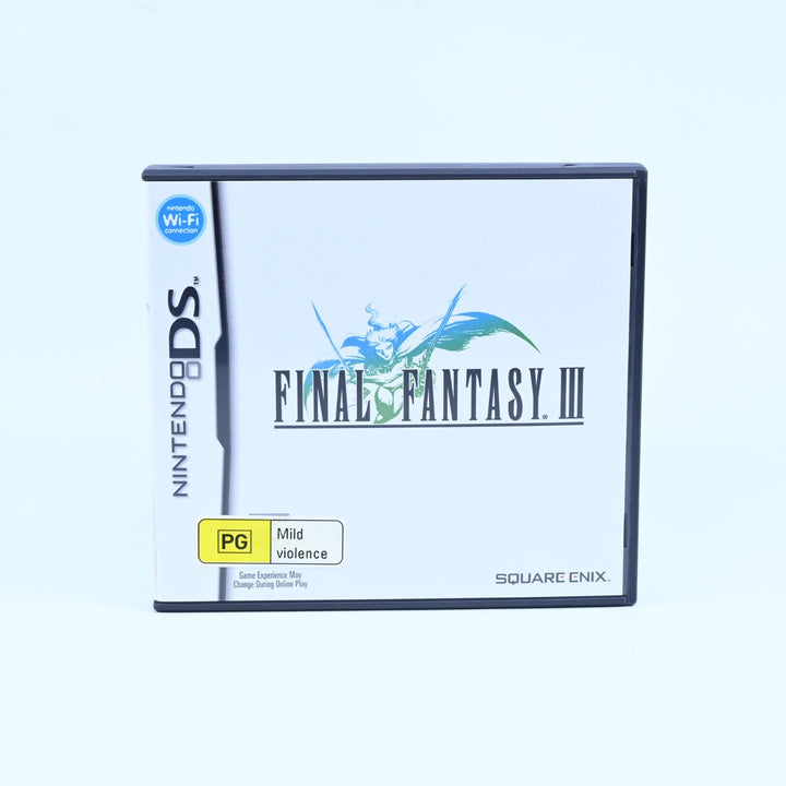 Final Fantasy III - Nintendo DS Game - Region Free + Manual - FREE POST!