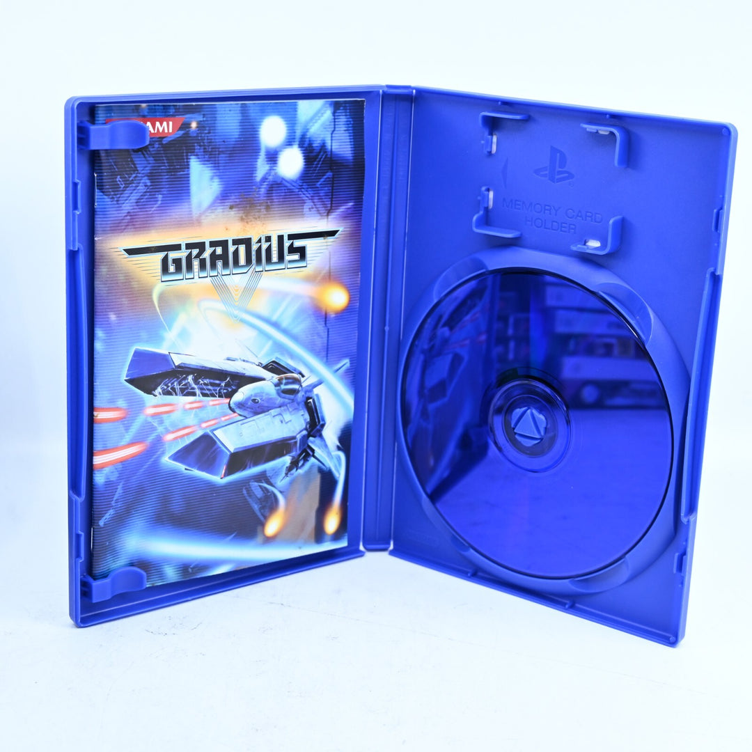 Gradius V - Sony Playstation 2 / PS2 Game + Manual - PAL - MINT DISC!