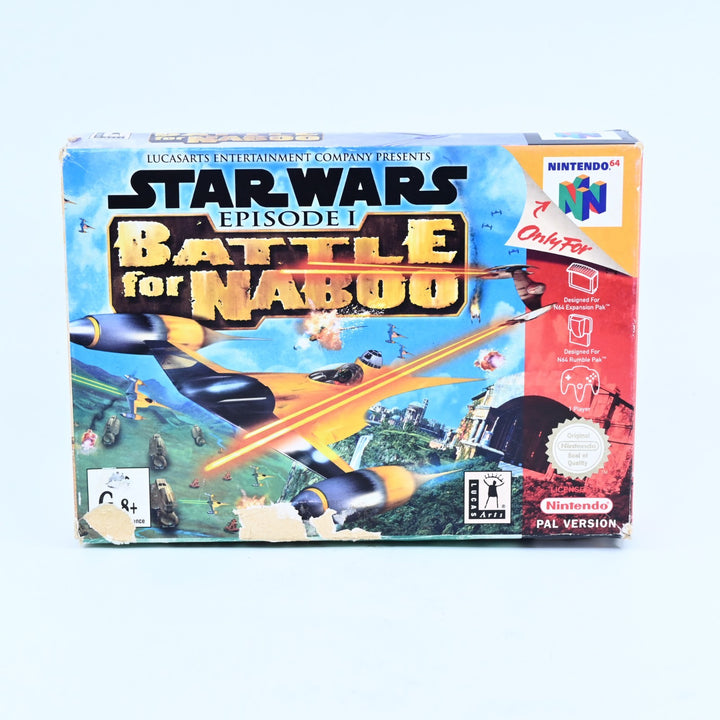 Star Wars Episode 1: Battle for Naboo - N64 / Nintendo 64 Boxed Game - PAL