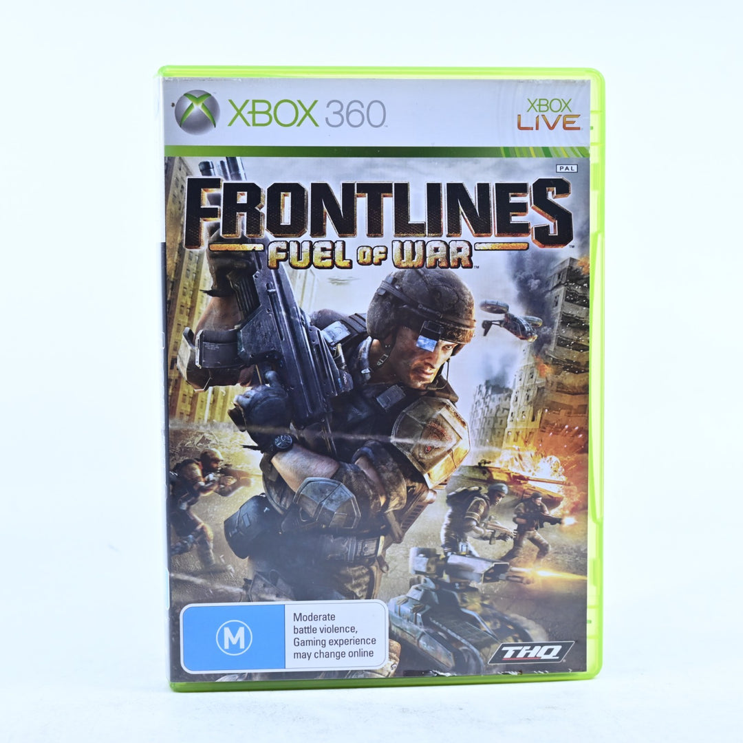 Frontlines Fuel of War - Xbox 360 Game + Manual - PAL - MINT DISC!