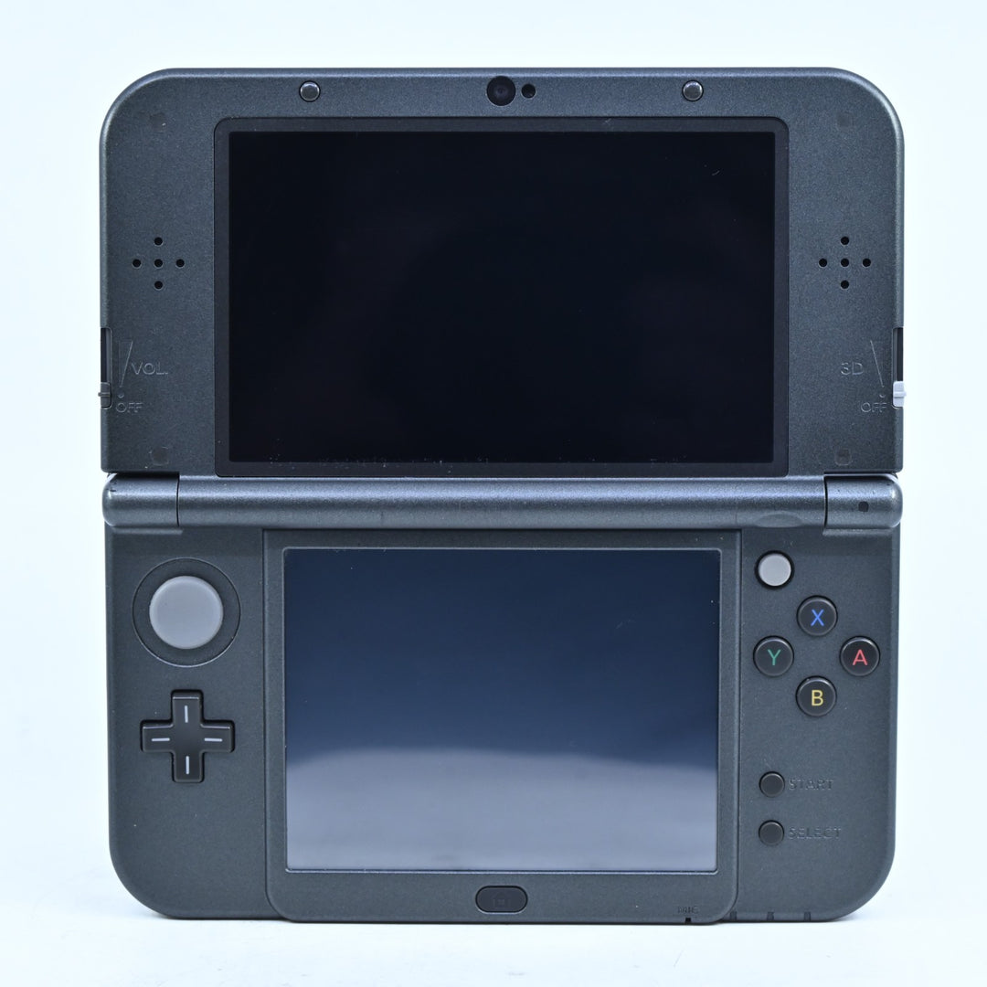 Metallic Black - Top IPS - 'New' Nintendo 3DS Console XL RED-001 - PAL FREE POST
