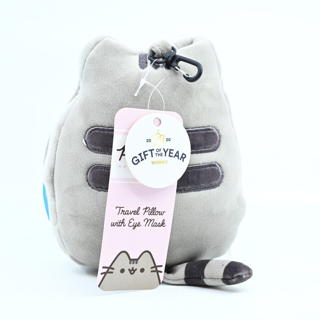 NEW! - Travel Pillow with Eye Mask - Pusheen the Cat - Toy