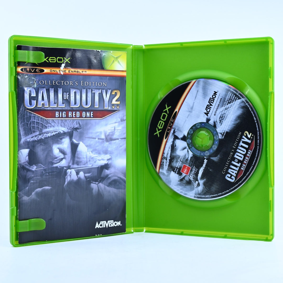 Call of Duty 2: Big Red One Collector's Edition - Original Xbox Game + Manual