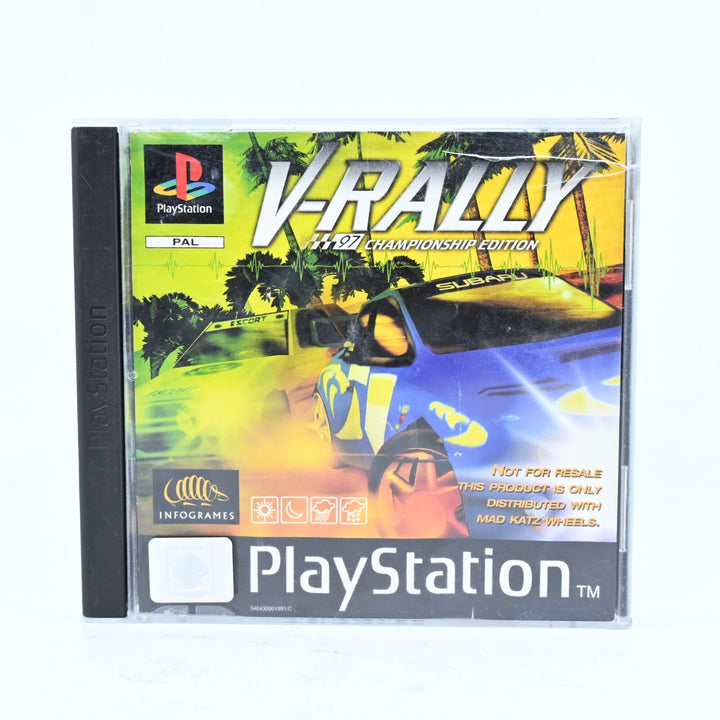 V-Rally: 97 Championship Edition - Sony Playstation 1 / PS1 Game + Manual - PAL