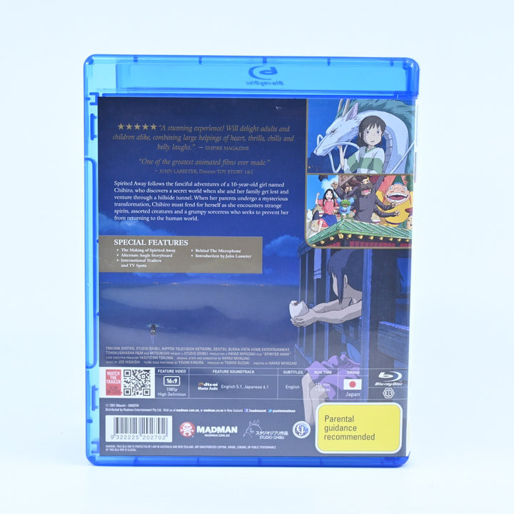 Spirited Away - Studio Ghibli / Madman - Region B - Anime Blu-ray