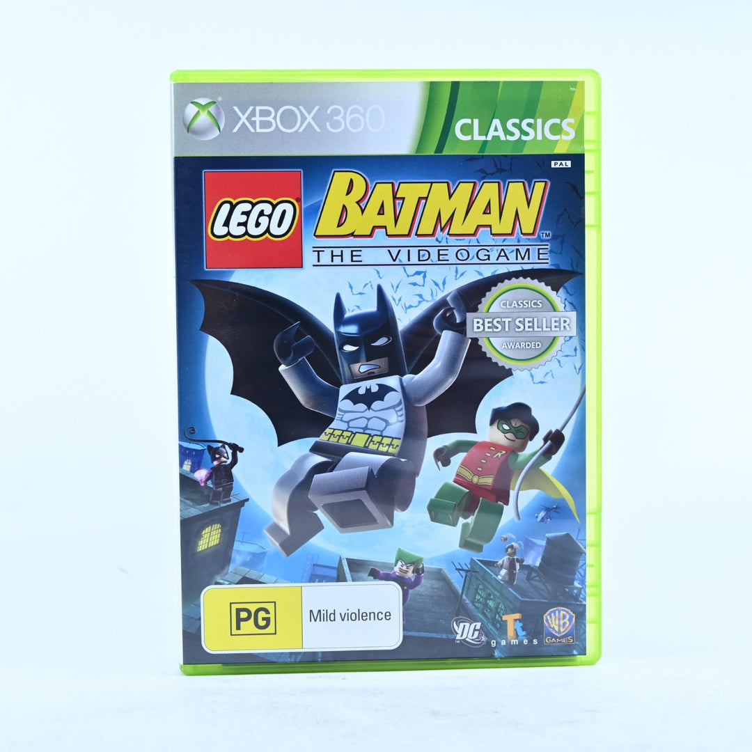 LEGO Batman: The Video Game - Xbox 360 Game + Manual - PAL - MINT DISC!