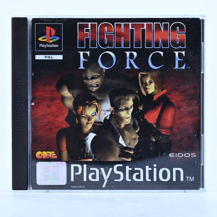 Fighting Force - Sony Playstation 1 / PS1 Game + Manual - PAL - MINT DISC!