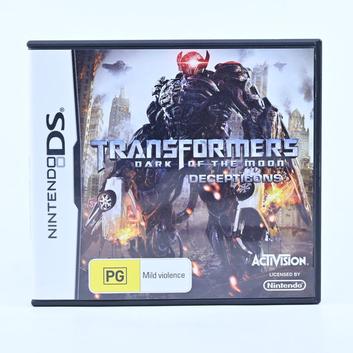 Transformers: Dark of the Moon - Decepticons - Nintendo DS Game - PAL + Manual