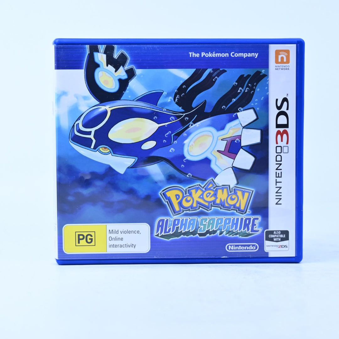 Pokemon Alpha Sapphire - Nintendo 3DS Game - PAL + Manual - FREE POST!