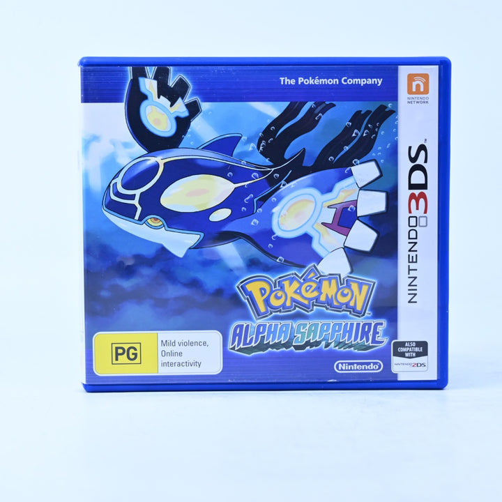 Pokemon Alpha Sapphire - Nintendo 3DS Game - PAL + Manual - FREE POST!