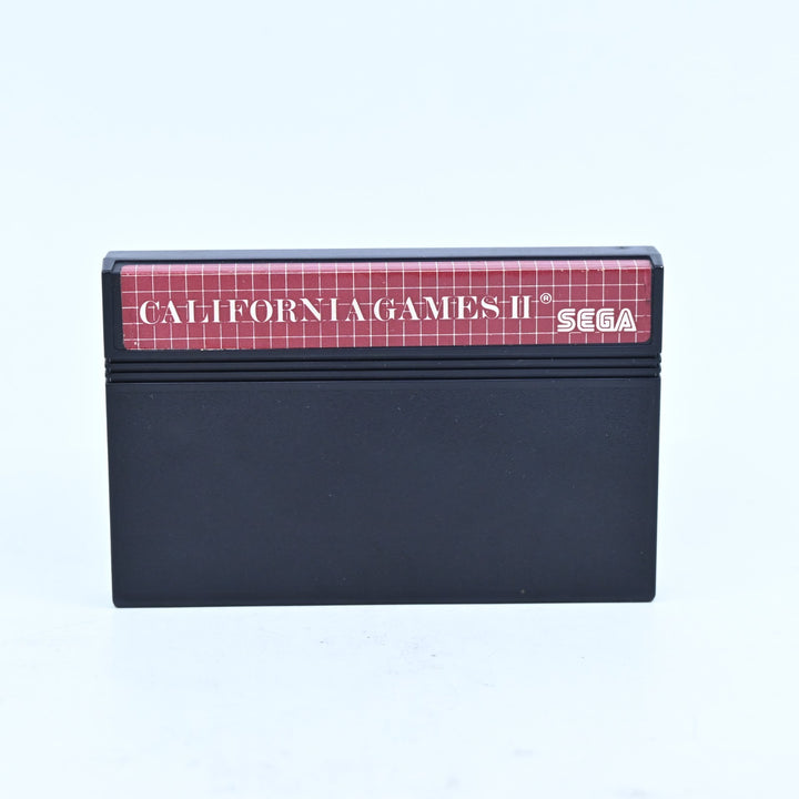 California Games II 2 - Sega Master System Game + Manual - PAL - FREE POST!