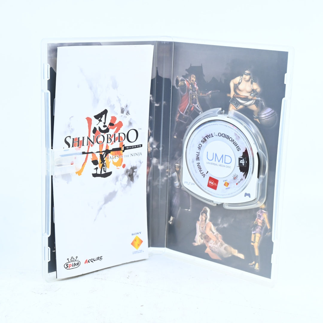 Shinobido: Tales of the Ninja - Sony PSP Game + Manual - FREE POST!