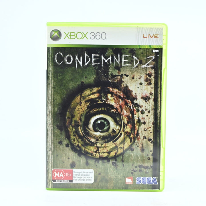 Condemned 2 - Xbox 360 Game + Manual - PAL - NEAR MINT DISC!