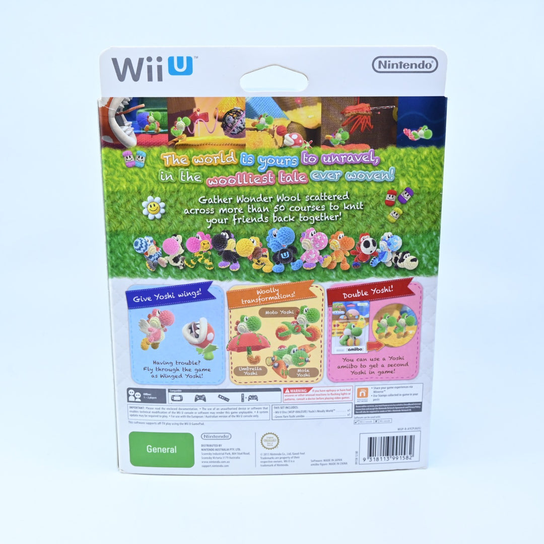 Yoshi's Woolly World - Nintendo Wii U Game - PAL - FREE POST!