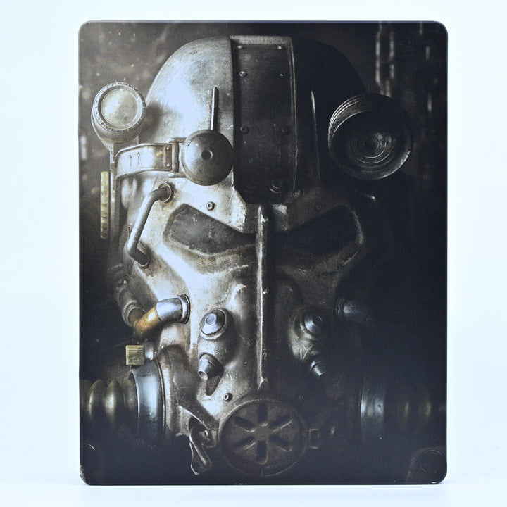 LIKE NEW! Fallout 4 - Steelbook + Perk Poster - Xbox One