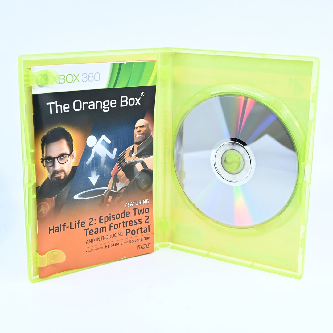The Orange Box - Xbox 360 Game + Manual - PAL - MINT DISC!