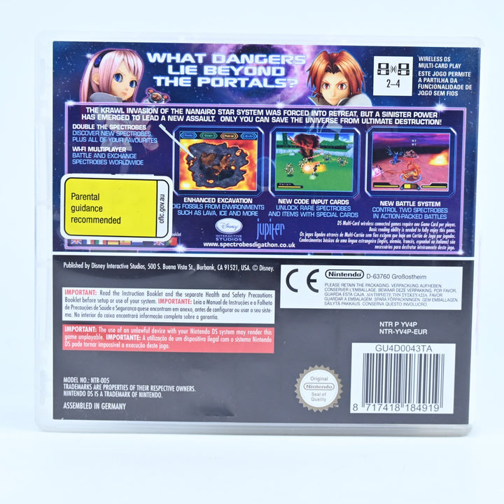 Spectrobes: Beyond the Portals - Nintendo DS Game - PAL + Manual - FREE POST!