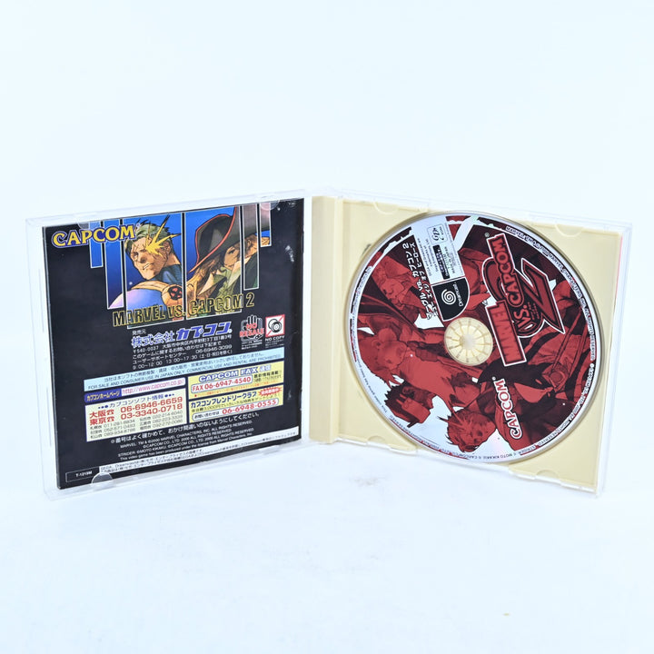 Marvel vs. Capcom 2 - Sega Dreamcast Game + Manual - NTSC-J - MINT DISC!