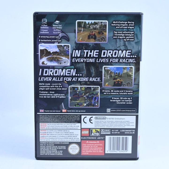 LEGO Drome Racers - Nintendo Gamecube Game + Manual - PAL - FREE POST!