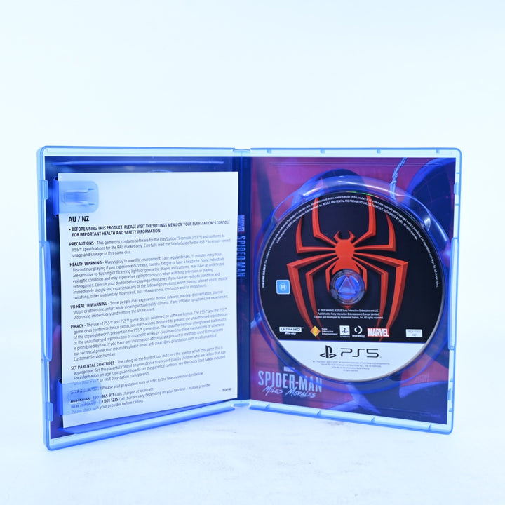 Spider-Man Miles Morales - Sony Playstation 5 / PS5 Game - NO DLC - MINT DISC!