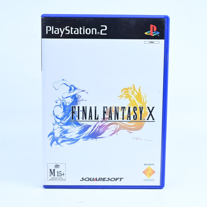 Final Fantasy X 10 + DVD! Sony Playstation 2 /PS2 Game + Manual
