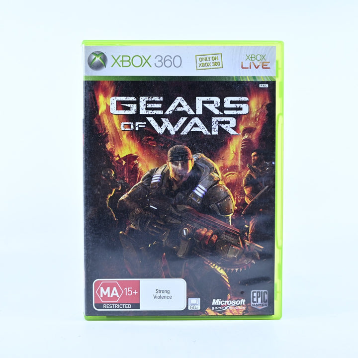 Gears of War - Xbox 360 Game + Manual - PAL - MINT DISC!
