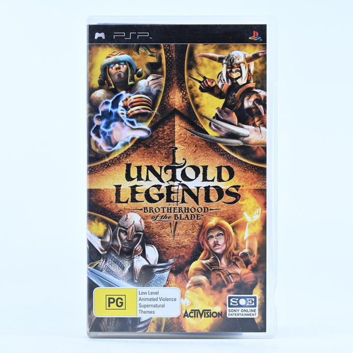 Untold Legends: Brotherhood of the Blade - Sony PSP Game - FREE POST!