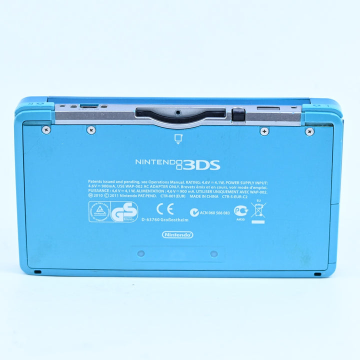 Aqua Blue Nintendo 3DS Console - CTR-001 PAL - FREE POST!