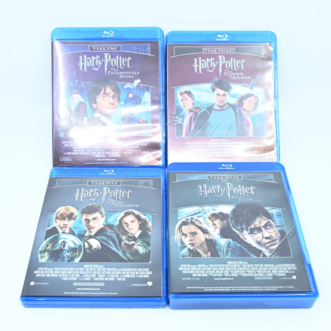 Harry Potter - The Complete 8 Film Collection - UK PAL - Blu-ray - MINT DISC!