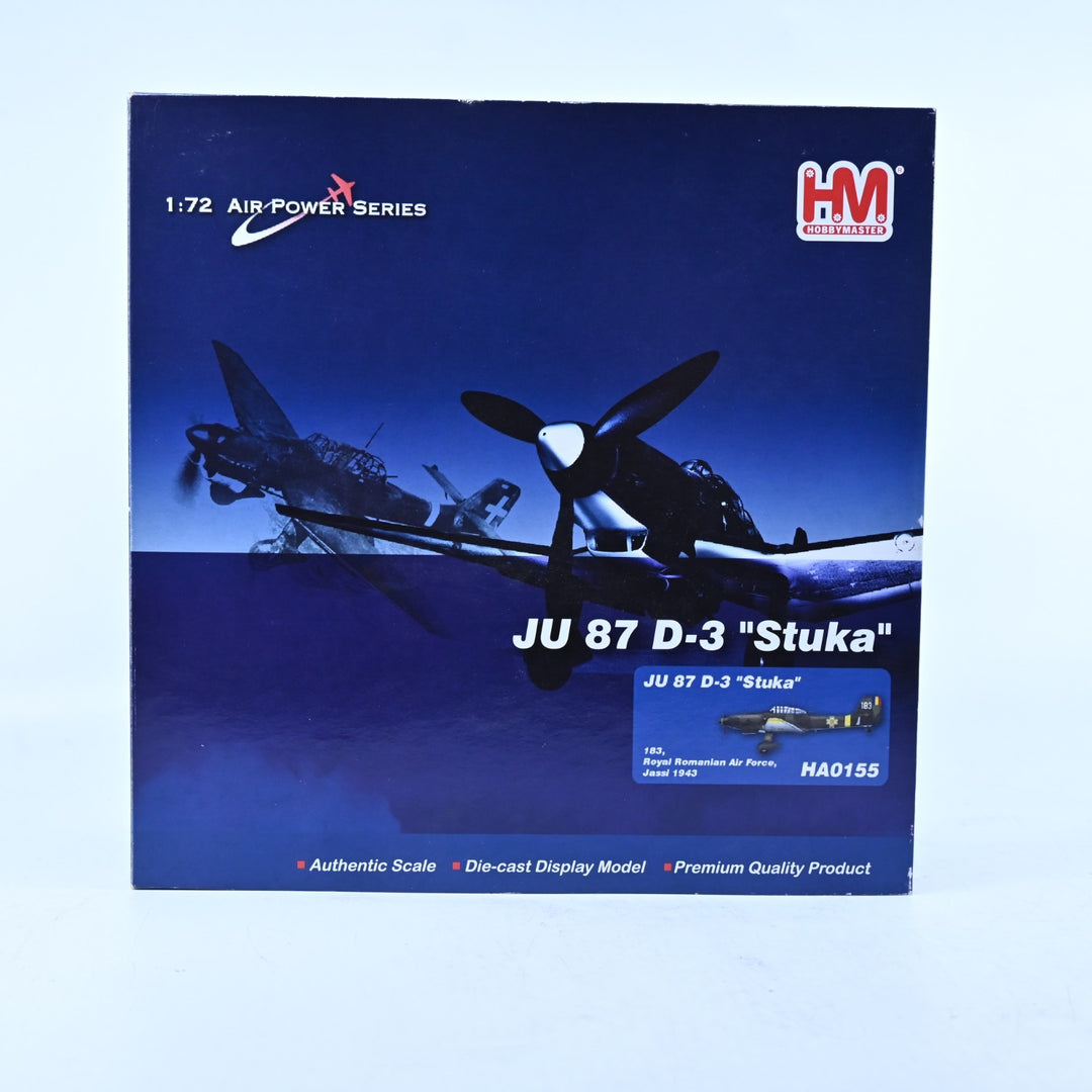 Hobby Master 1:72 Ju-87 D-3 "Stuka" Romanian Air Force HA0155 - Die Cast Plane