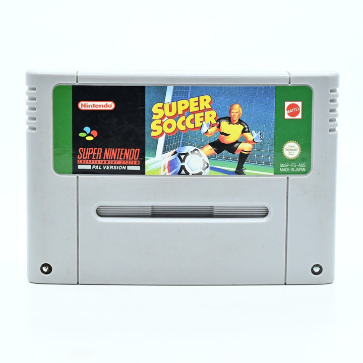 Super Soccer - Super Nintendo / SNES Game - PAL - FREE POST!