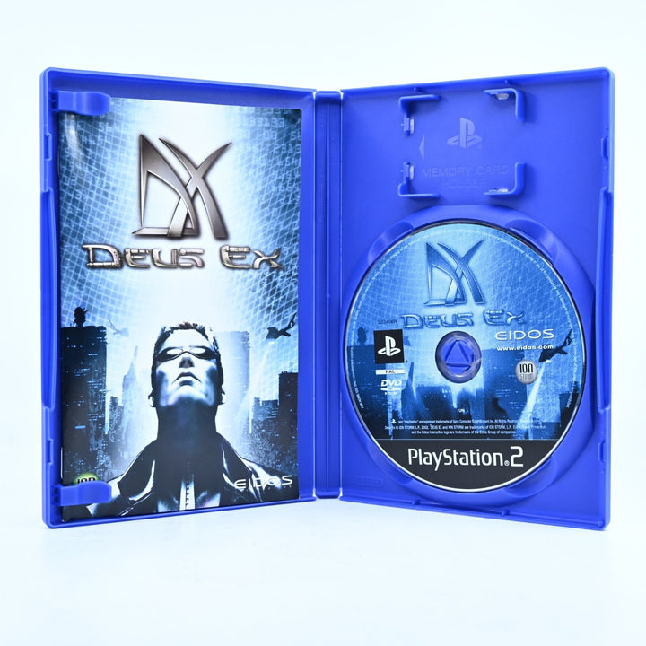 Deus Ex - Sony Playstation 2 / PS2 Game + Manual - PAL