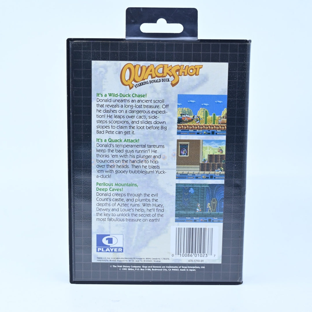 Quackshot: Starring Donald Duck - Mega Drive Game / Genesis Game - Region Free