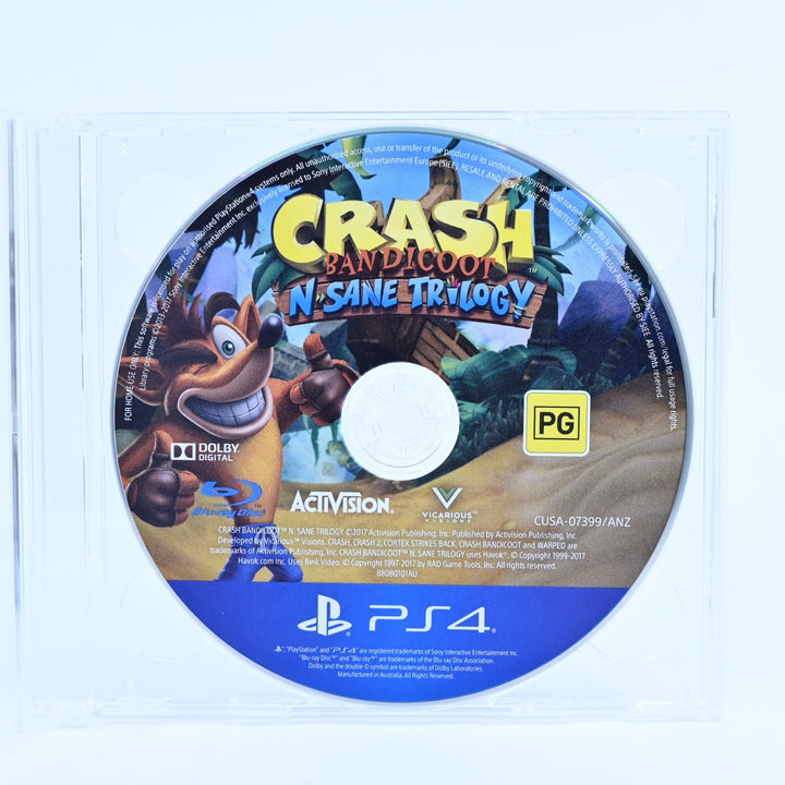 Crash Bandicoot: N Sane Trilogy - Sony Playstation 4 / PS4 Game - Disc Only