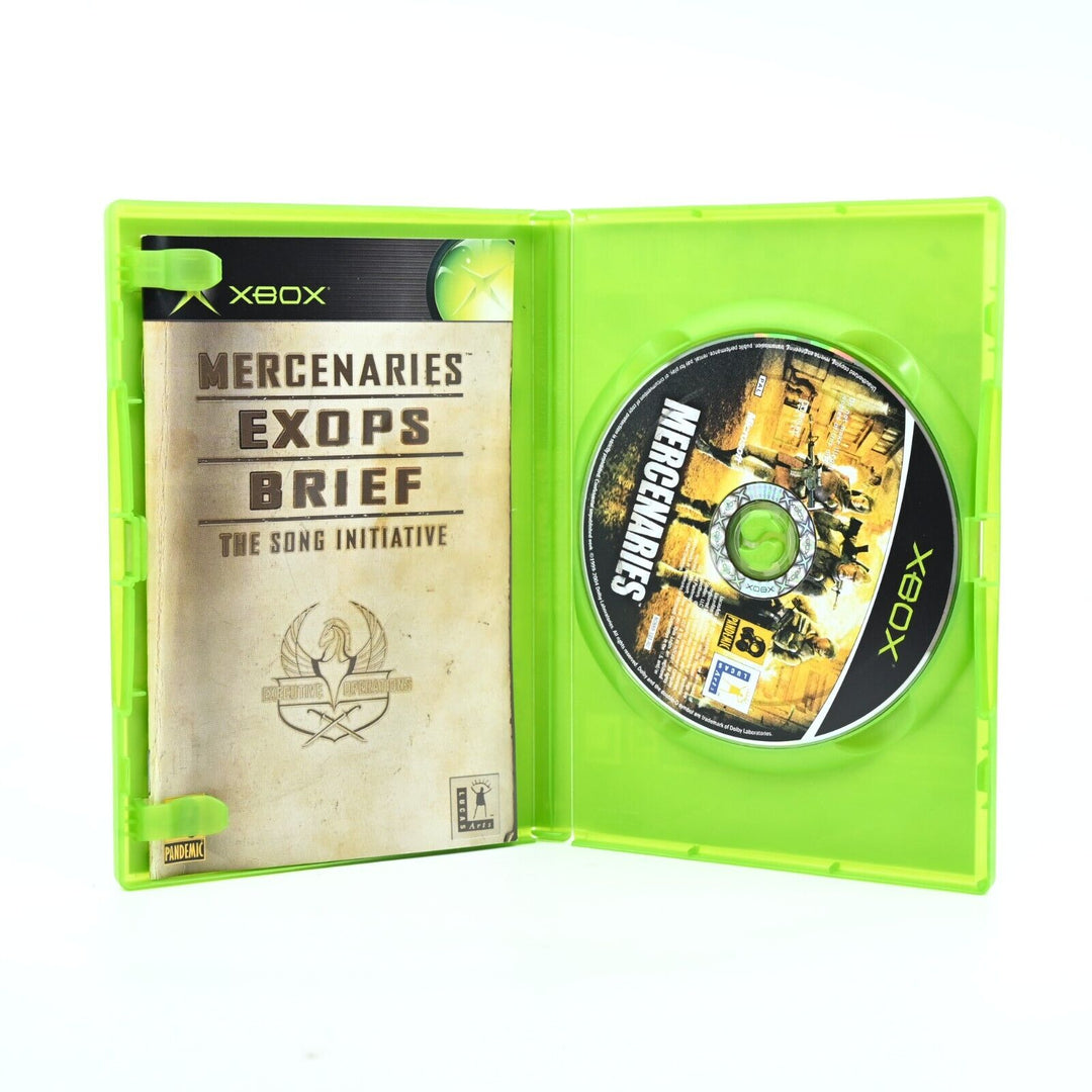 Mercernaries: Playground of Destruction - Original Xbox Game + Manual - PAL