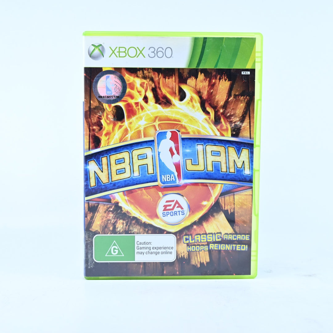 NBA Jam - Xbox 360 Game + Manual - PAL - MINT DISC!
