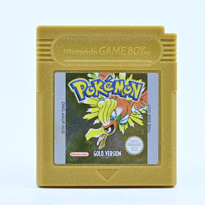 Pokemon Gold Version - Nintendo Gameboy Color Game - PAL - NEW SAVE BATTERY!
