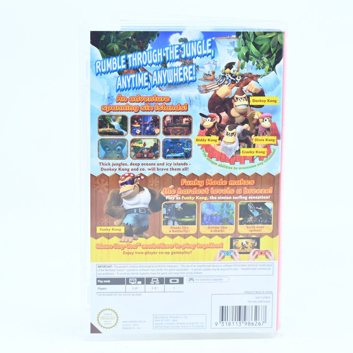 Donkey Kong Country: Tropical Freeze - Nintendo Switch Game - FREE POST!